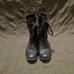 Black Combat Boots